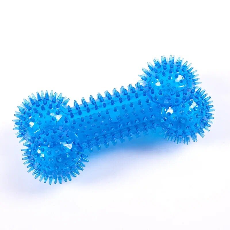 Игрушка для собак Рич Бренд ИГОЛЬЧАТАЯ КОСТЬ голубая 16,5х8,5 см