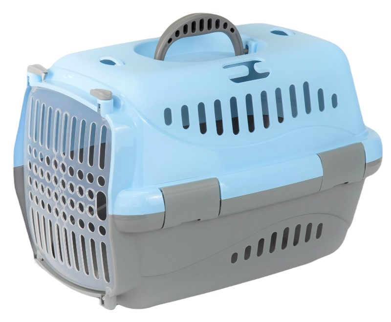 Переноска пластик &quot;Турне&quot; S с прозрачной дверцей 42*29*29,5 см