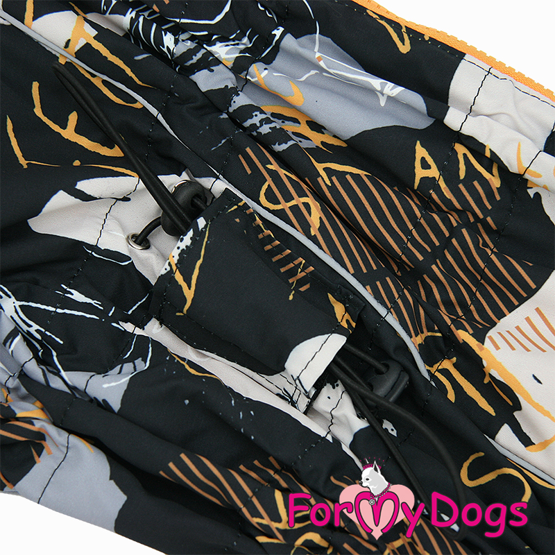 ForMyDogs Комбинезон ТЕПЛЫЙ коричневый для мальчиков B2 45*75см