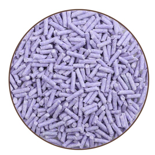 Наполнитель для кошек Cat Step Tofu Lavender растительный комкующийся 6 л -2,8 кг
