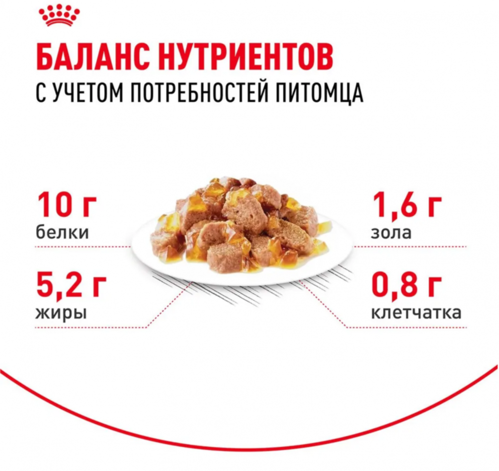 Влажный корм для кошек Royal Canin Ageing +12 кусочки в желе старше 12 лет 85 г