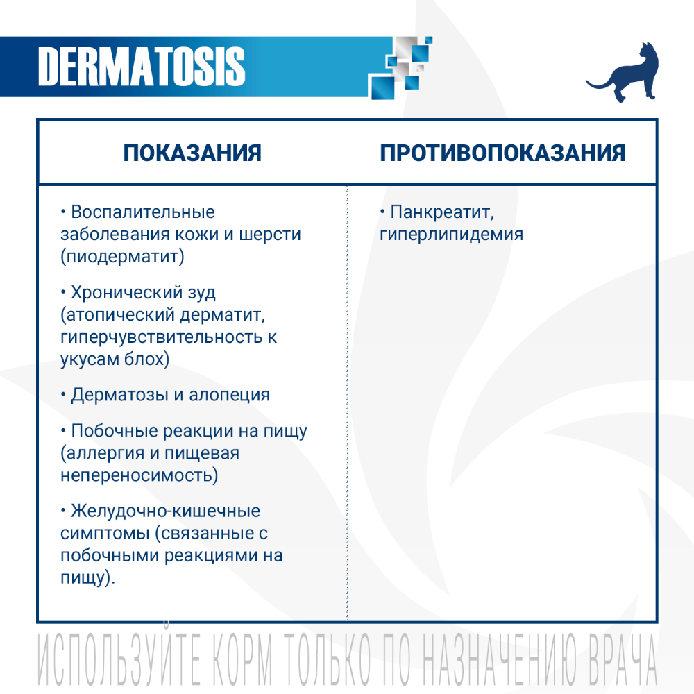 Диетический корм Monge VetSolution Cat Dermatosis Дерматозис для кошек при заболеваниях кожи 100 г
